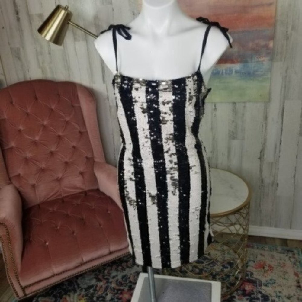 Cupcakes and Cashmere Reverse Sequin Dress - Picture 7 of 12